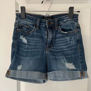Judy Blue Weathered Jean Shorts
